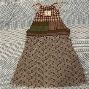 Bohemian Patchwork Sleeveless Top